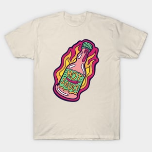 Spicy Hot Sauce bottle T-Shirt